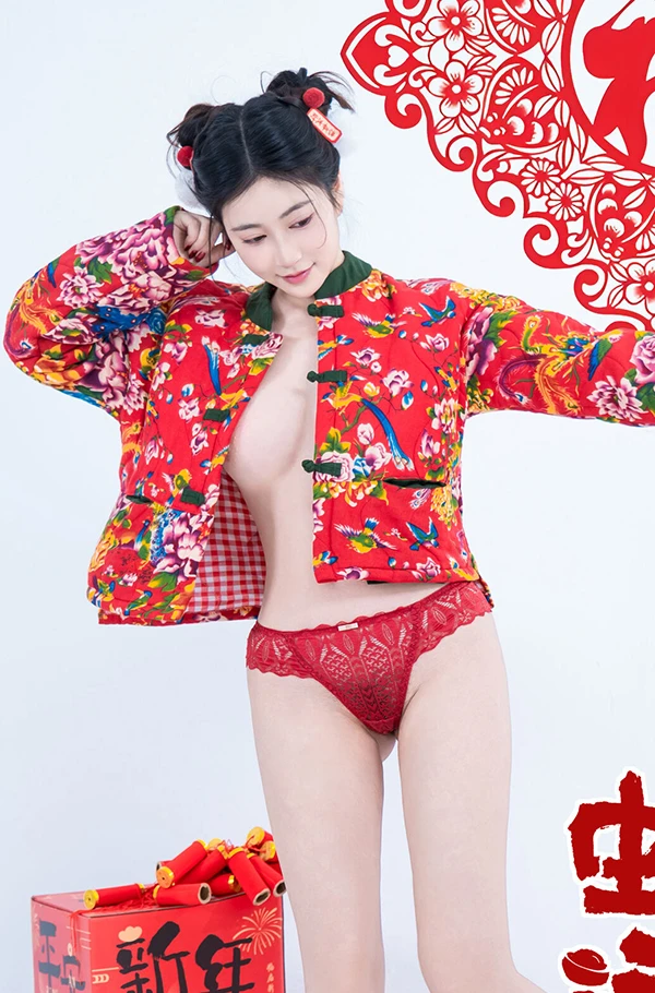 极品女神年年蛇来运转美女福娃无圣光图集2